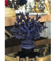 Dekotatif Şık Mercan (Lacivert)