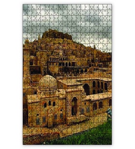 Cakapuzzle Mardin Puzzle Yapboz MDF (Ahşap) (500 Parça)