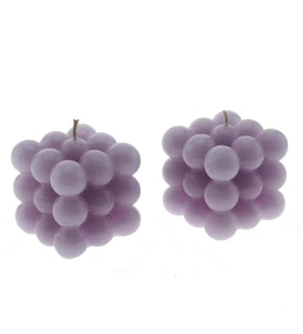 2 Adet Bubble Mum Kabarcık Balon 5,5cm (Lila)
