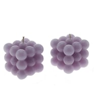 2 Adet Bubble Mum Kabarcık Balon 5,5cm (Lila)