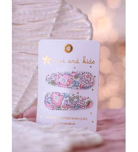 Kızlar Için Saç Tokaları, Kızlar Için Doğum Günü Aksesuarları, Liberty London Saç Tokası, Saç Klips (Çiçek Motifli)