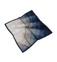 Mısırlı Eşarpları Emprime Kristal Eşarp (Lacivert)