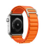 Ally Apple Watch 7-8 45mm 6-5-4 44mm Alpine Loop Kayış Kordon 3-2-1 42mm (Turuncu)