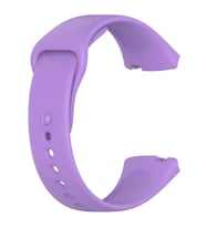 Microsonic Xiaomi Redmi Watch 3 Lite Kordon, Silicone Sport Band Turuncu (Lila)