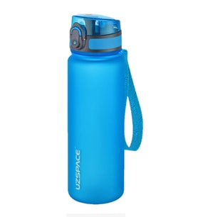 Uzspace 500 ml Tritan Su Matarası 13 farklı Renk Softtouch  (Mavi)