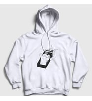 Presmono Unisex Beyaz Match Lovers Valentine's Day Sevgililer Günü Kapüşonlu Sweatshirt 285180tt (Beyaz)