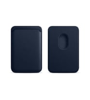 Sneezy İphone 13 Mini-13-13 Pro-13 Pro max Uyumlu Birinci Sınıf Magsafe Cüzdan Magsafe Deri Kartlık (Lacivert)