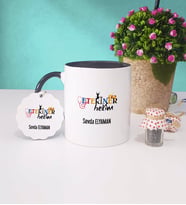 Veteriner Hekim Kupa Bardak ve Anahtarlık (Siyah)