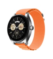 Honor Magic Watch 2 – Watch Magic – Watch Gs3 22mm Uyumlu Frost Alpine Loop Kordon (Turuncu)