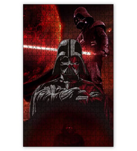 Cakapuzzle Star Wars Savaşçılar Puzzle Yapboz MDF (Ahşap) (500 Parça)