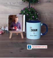 Yazılım Mühendisi Fotoğraflı Dekoratif Taş, Kupa Bardak Beyaz Hediye (Model 3)