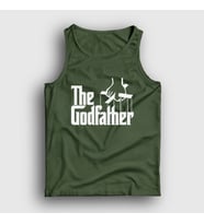 Presmono Unisex Sarı Logo Film Baba The Godfather Atlet 251733tt (Haki)