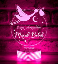 Kişiye Özel, Yenidoğan Bebek Doğum Hediyesi (Pembe)