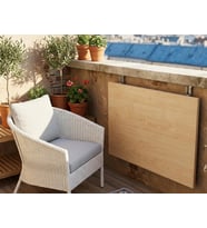 DUVARA MONTE MUTFAK-ÇALIŞMA-BİLGİSAYAR MASASI 60*90 CM 18 MM (Akçaağaç Rengi )