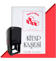 Kişiye Özel  Girl Tarihli Kitap Kaşesi (Kırmızı)