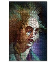 Cakapuzzle Retro Beetlejuice Beter Böcek Görsel Puzzle Yapboz MDF (Ahşap) (1000 Parça)
