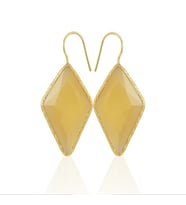 Kadir Jewellery 22 Ayar Altın Kaplama Vintage Küpe -El İşçiliği Ve Hipoalerjenik Küpe (Sarı)