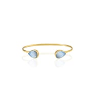 Kadir Jewellery 22 Ayar Altın Kaplama El İşçiliği Zirkon Taşlı Kadın Charm Bileklik (Mercan)