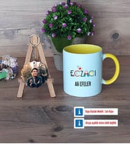 Eczacı Kupa Bardak Beyaz ve Fotoğraflı Ahşap Anahtarlık HediyeEczacıya Hediye Eczacılar Günü Hediyesi (Model 7)