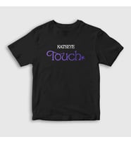 Presmono Unisex Çocuk Beyaz Touch K Pop Kpop Müzik Katseye T-Shirt 499499tt (Siyah)