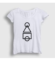 Presmono Kadın Sarı The Squid Game T-Shirt 261611tt (Beyaz)
