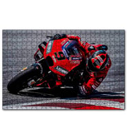 Cakapuzzle Ducati Corse Moto GP Danilo Petrucci  Puzzle Yapboz MDF (Ahşap) (500 Parça)