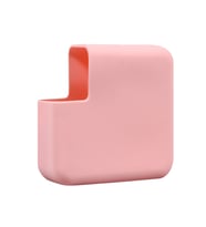 Type-C MacBookPro Şarj Aleti SilikonKılıf MagSafe 60W A1344 1435 USB-C 61W A1712 (Pembe)