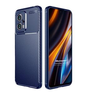 Microsonic Xiaomi Poco X4 GT Kılıf Legion Series Siyah (Lacivert)