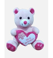 Gran Toys Kalpli Peluş Ayı - 50CM (Pembe)
