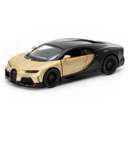 Kinsmart Bugatti Chiron Çek Bırak Diecast Model Araba (Sarı)