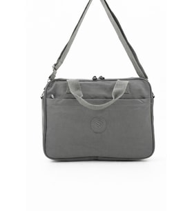 Unisex Klinkır Koyu Gri Renkli Suya Dayanıklı Laptop Bölmeli Çapraz Askılı Evrak Ve Laptop Çantası