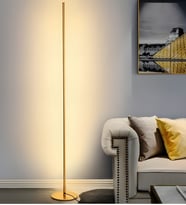 İskandinav Minimalist Led Lambader (Gold)