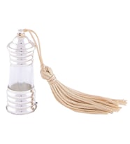 Püsküllü Şişe 3 ml (Gümüş)