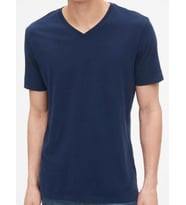 JOYT22002 V YAKA TİŞÖRT REGULAR FIT %100 PAMUK COMPACK PENYE