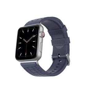 Watch Kordonu Kayışı 44MM Yumuşak Doku Alerjen İçermez Malzeme WA03 (Lacivert-Mavi)
