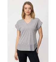 On Triko Kadın T-shirt (Gri)