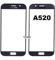 Samsung A5 2017 A520 Dokunmatik Okalı Ön Cam Lens Orjinal Kalite (Siyah)