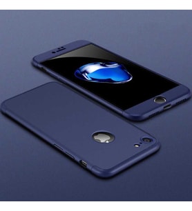 Apple iPhone 6 Plus Kılıf Zore Ays Full Koruma Kılıf (Lacivert)