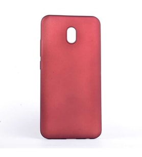 Xiaomi Redmi 8A Kılıf Soft Mat Premier Case (Mürdüm)