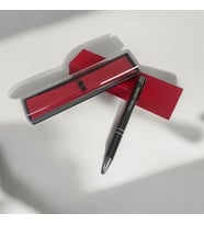 Kişiye Özel Isimli Kalem Öğretmenler Gününe Özel Metal Tükenmez Kalem Hediyelik Kutu (Füme)