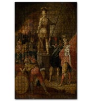 Cakapuzzle Fransız İhtilali Sokak Savaşları Yağlıboya Puzzle Yapboz MDF (Ahşap) (1000 Parça)