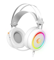 Rampage STORMY Siyah 7,1 Usb RGB LED Oyuncu Kulaklık+Mic (Beyaz-Siyah)