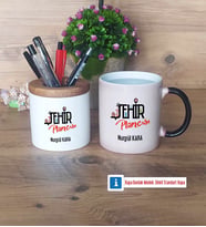Şehir Plancısı Kalemlik, Kupa Bardak T Kişiye Özel Hediye (Model 3)