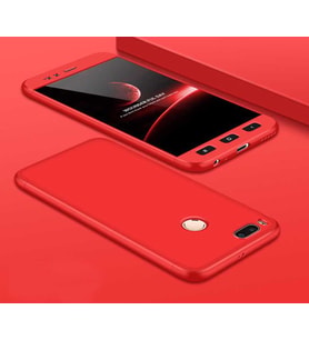Xiaomi Mi 5x Kılıf Zore Ays Full Koruma Kılıf (Kırmızı)