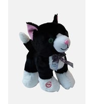 Gran Toys Peluş Sesli Kedi - 35CM (Siyah)