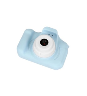 Kız Çocuk Pembe Cmr9 Mini Hd 1080p Dijital Fotoğraf Makinesi Sevimli Taşıma Askılık (Mavi)