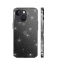 Apple iPhone 13 Kılıf Şeffaf İnce Simli Kapak (Renksiz)