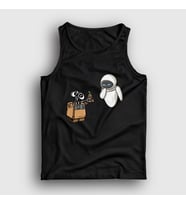 Presmono Unisex Beyaz Gift Wall E Eve Atlet 427523tt (Siyah)