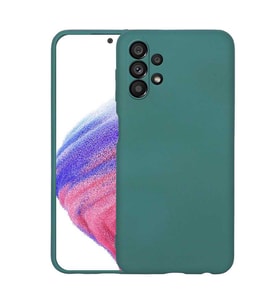 Galaxy A53 5G Kılıf Zore Mara Lansman İç Yüzeyi Kadife Kılıf (Koyu Yeşil)