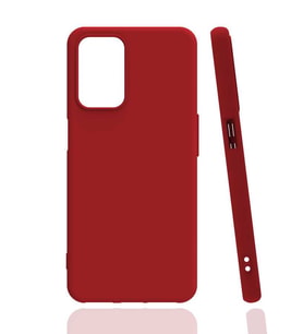 Oppo A54 4G Kılıf Biye Yumuşak Silikon Case (Kırmızı)